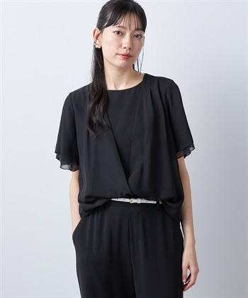 A/C DESIGN BY ALPHA CUBIC カシュクールTブラウス_variationthumb_1