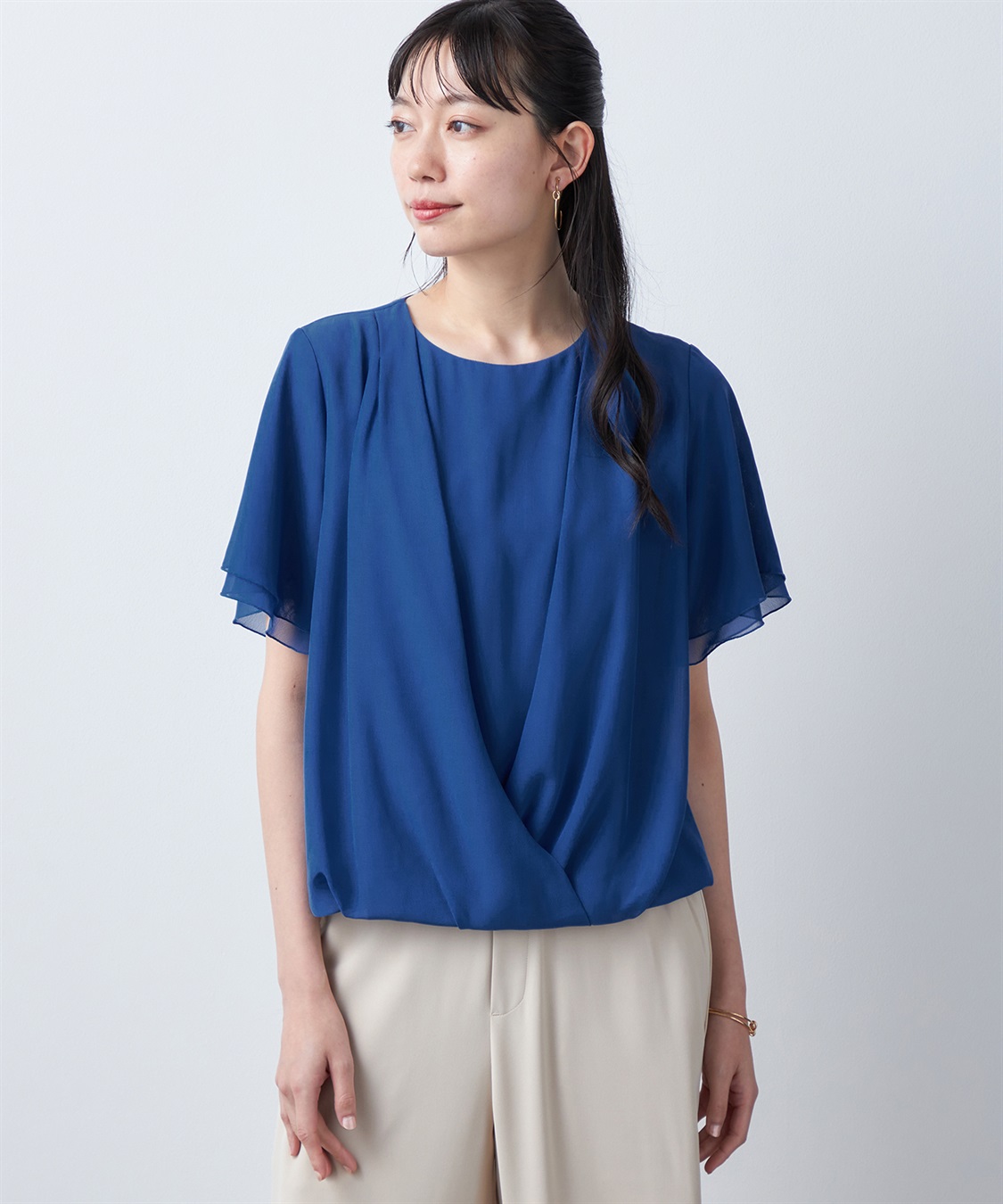 A/C DESIGN BY ALPHA CUBIC カシュクールTブラウス_variation_3