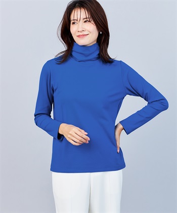 A/C DESIGN BY ALPHA CUBIC 裏起毛ハイネックプルオーバー_variationthumb_4