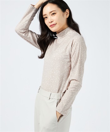 A/C DESIGN BY ALPHA CUBIC ドットプリントプルオーバー_variationthumb_1