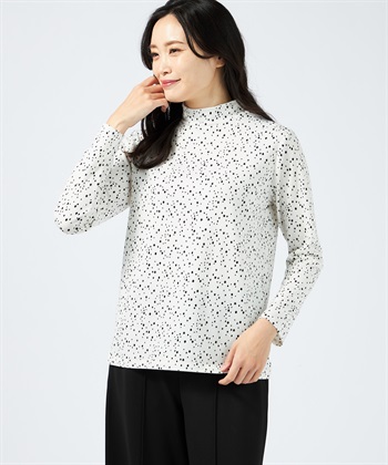 A/C DESIGN BY ALPHA CUBIC ドットプリントプルオーバー_variationthumb_3