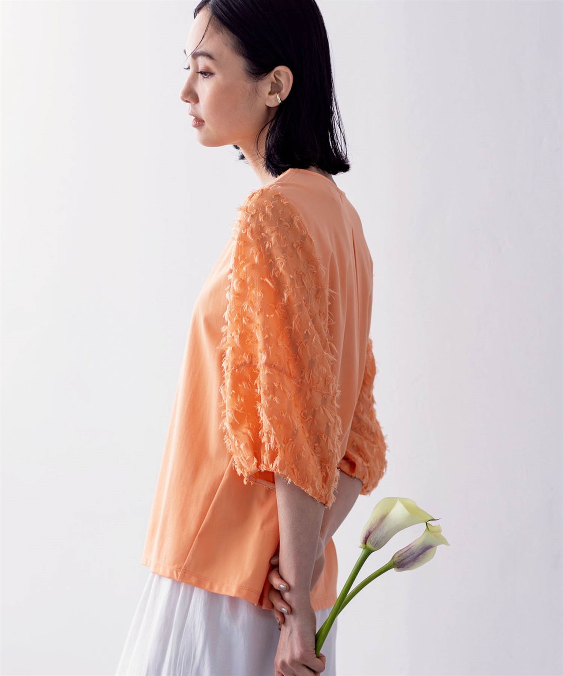カットジャガード切替えプルオーバー【接触冷感・UVカット】 A/C カットジャガード切替えプルオーバー【接触冷感・UVカット】 A/C