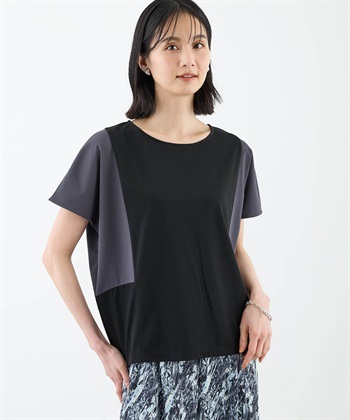 A/C DESIGN BY ALPHA CUBIC 配色ブロッキングプルオーバー_variationthumb_1