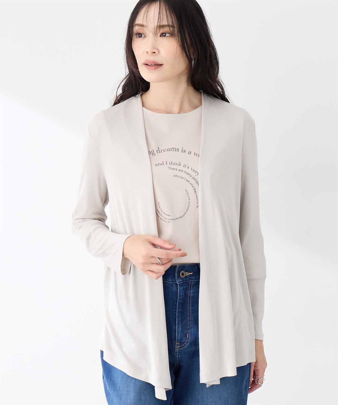 A/C DESIGN BY ALPHA CUBIC トッパーカーディガン_variation_1