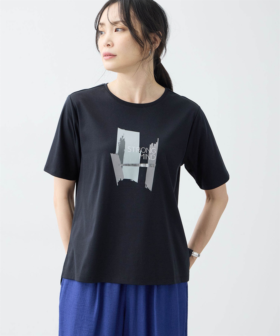 A/C DESIGN BY ALPHA CUBIC グラフィックＴシャツ【接触冷感・UVカット・人気のため冷感素材で再登場】_main