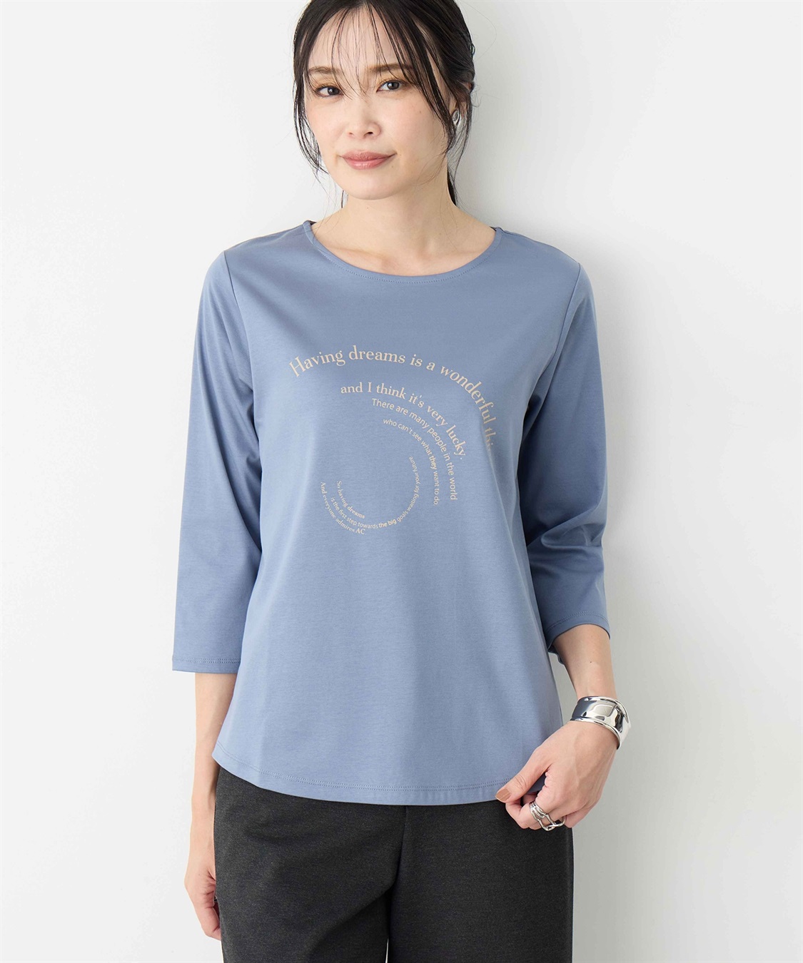 A/C DESIGN BY ALPHA CUBIC アーチロゴTシャツ_variation_3