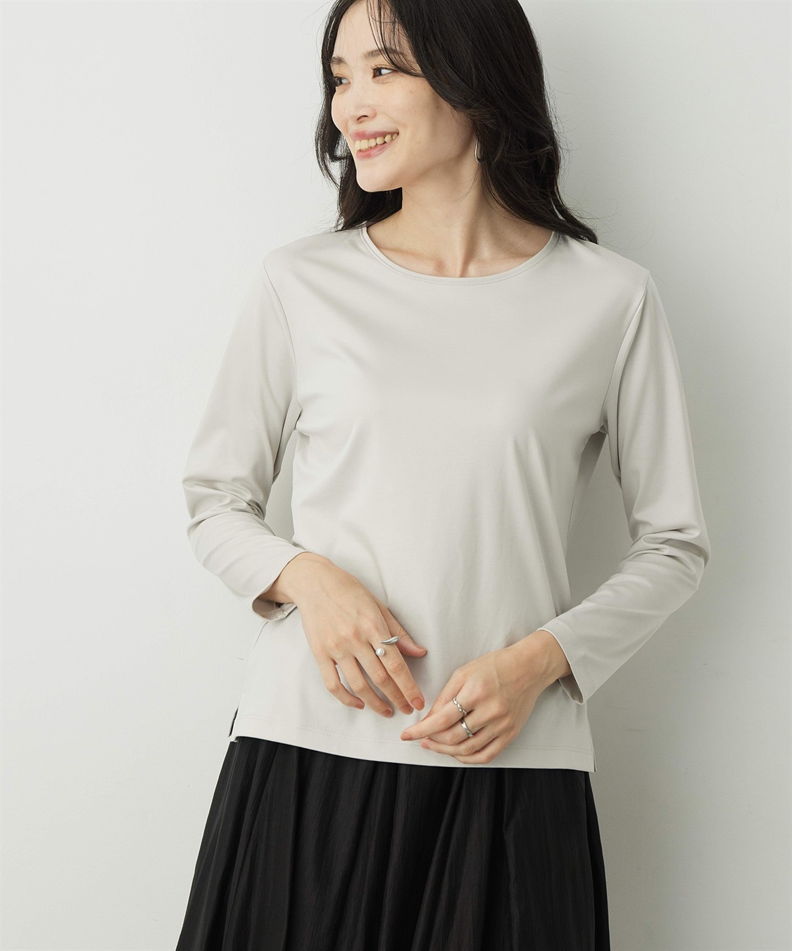 A/C DESIGN BY ALPHA CUBIC ロングスリーブTシャツ_main