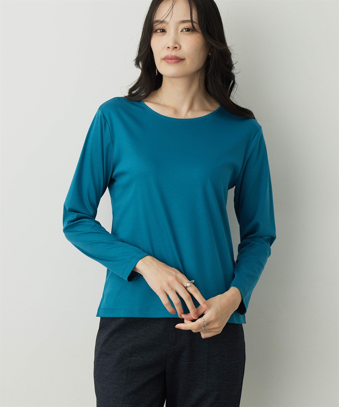 A/C DESIGN BY ALPHA CUBIC ロングスリーブTシャツ_main