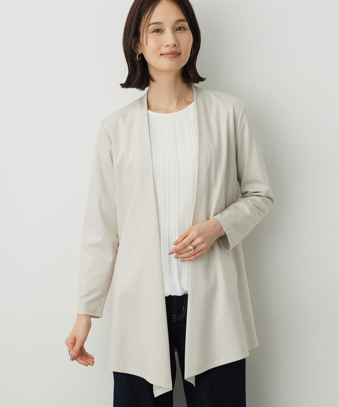 A/C DESIGN BY ALPHA CUBIC トッパーカーディガン_variation_1