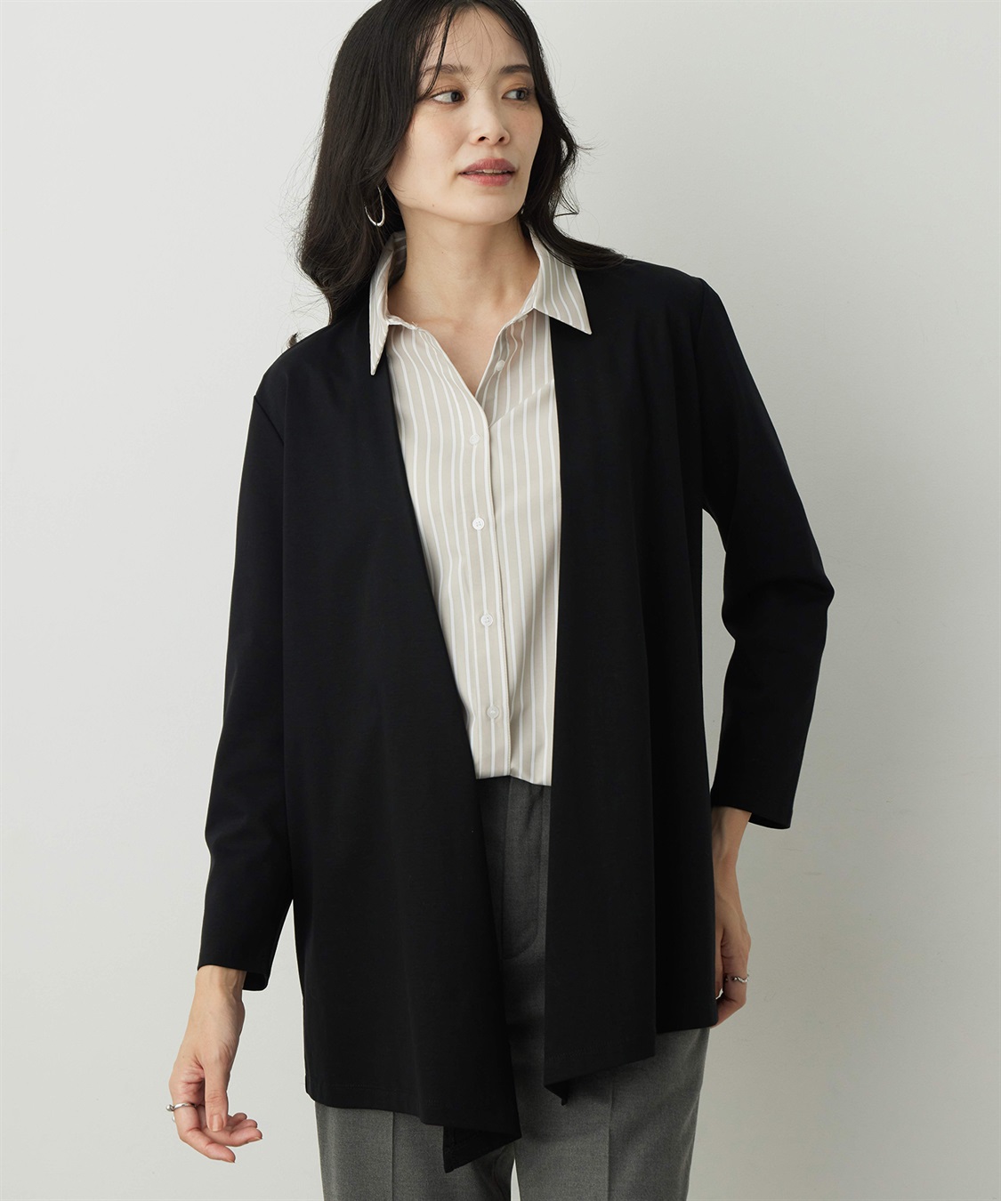 A/C DESIGN BY ALPHA CUBIC トッパーカーディガン_variation_2