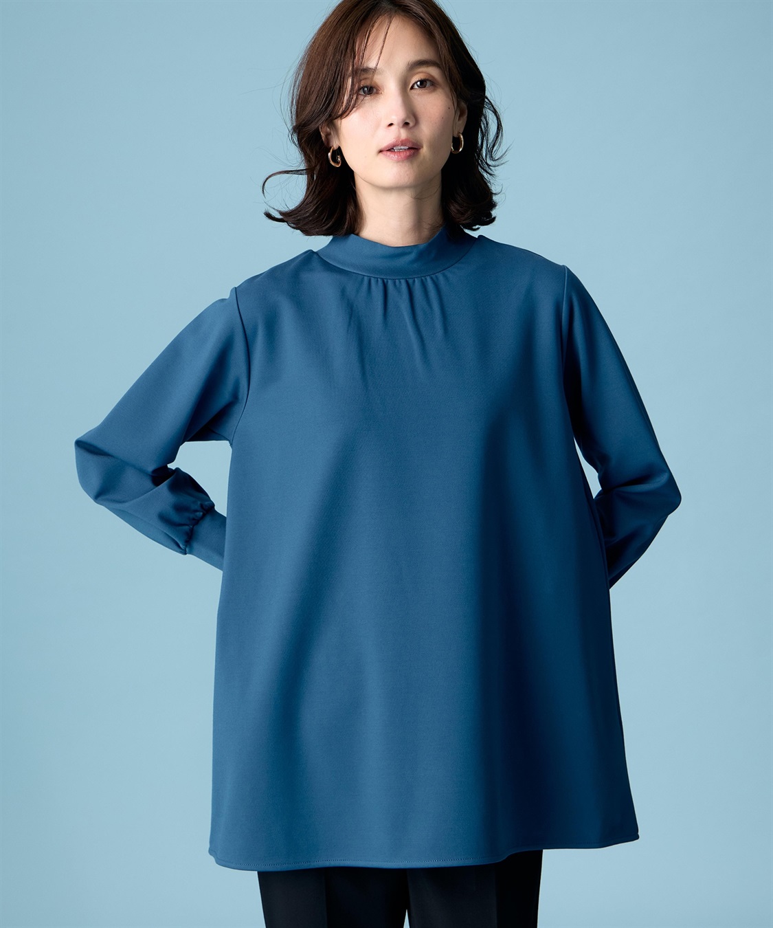 A/C DESIGN BY ALPHA CUBIC ハイネックチュニック_variation_3