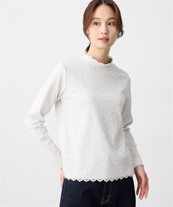 フロントレースハイネックプルオーバーの商品画像(セクション2)