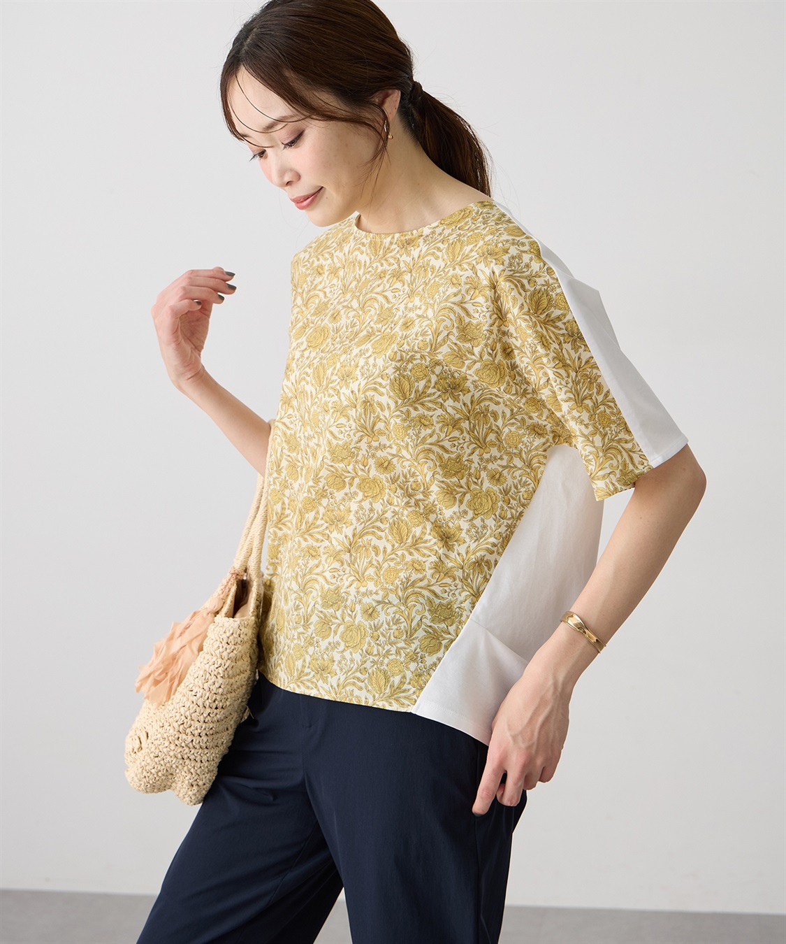 A/C DESIGN BY ALPHA CUBIC 【Liberty】リバティプリントプルオーバー_variation_1