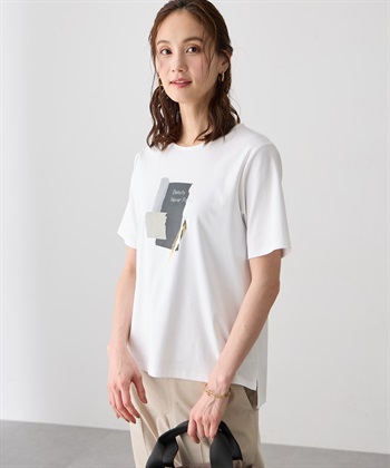 A/C DESIGN BY ALPHA CUBIC グラフィックロゴTシャツ【すごツヤ・接触冷感・UVカット】_variationthumb_3