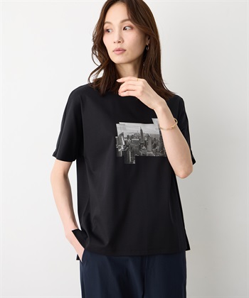 A/C DESIGN BY ALPHA CUBIC タウンフォトTシャツ【すごツヤ・接触冷感・UVカット】_variationthumb_2