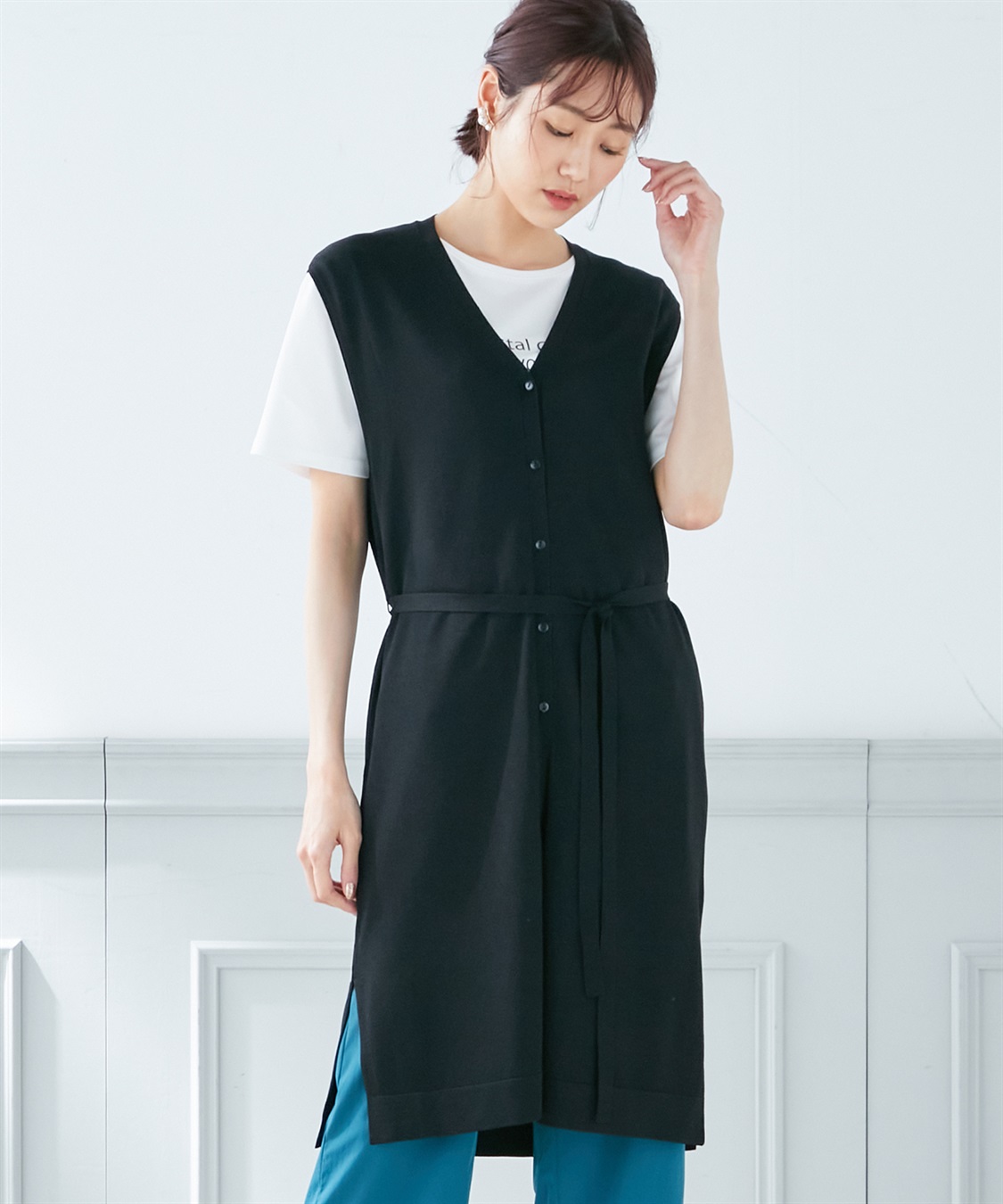 A/C DESIGN BY ALPHA CUBIC ロングジレジャケット_main