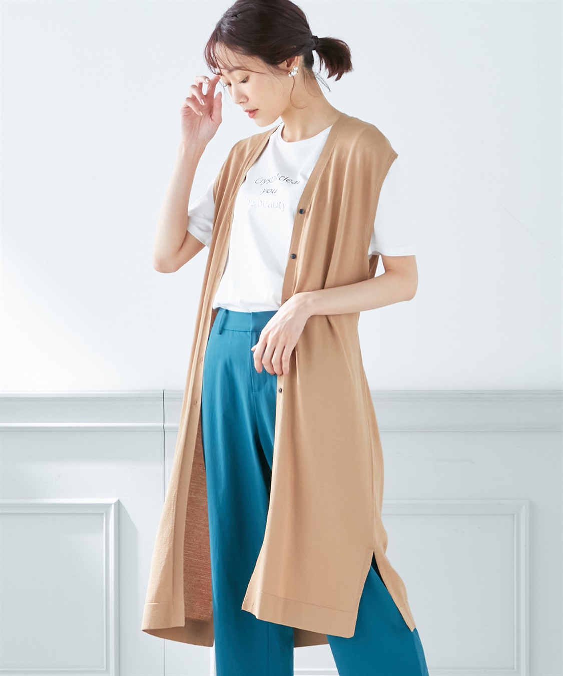 A/C DESIGN BY ALPHA CUBIC ロングジレジャケット_variation_3