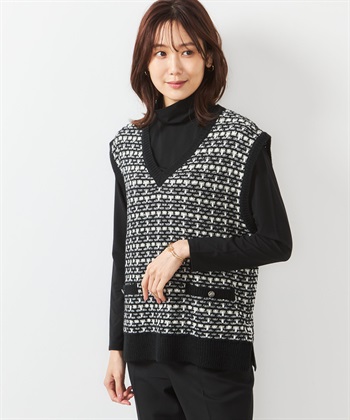 A/C DESIGN BY ALPHA CUBIC ツィードベスト_variationthumb_1