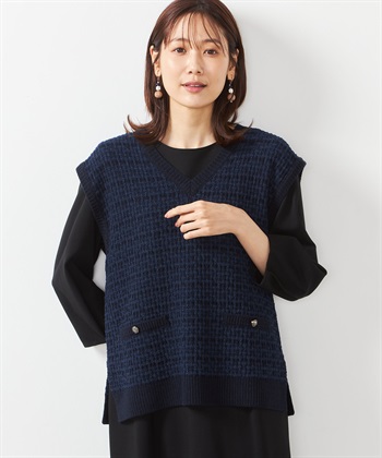 A/C DESIGN BY ALPHA CUBIC ツィードベスト_variationthumb_2