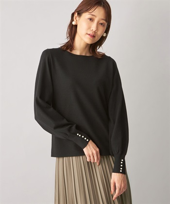 A/C DESIGN BY ALPHA CUBIC パールポイントニットプルオーバー_variationthumb_1