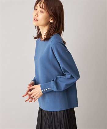 A/C DESIGN BY ALPHA CUBIC パールポイントニットプルオーバー_variationthumb_3