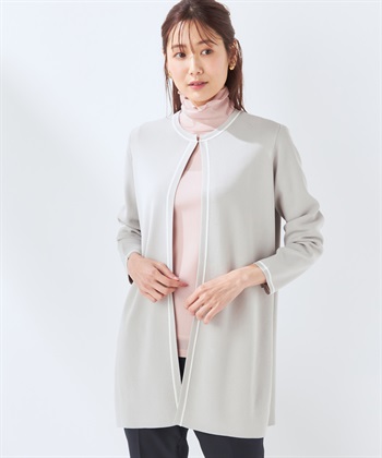 A/C DESIGN BY ALPHA CUBIC 【ウォッシャブル】【抗ピル】DOMINICロングカーデガン_variationthumb_1