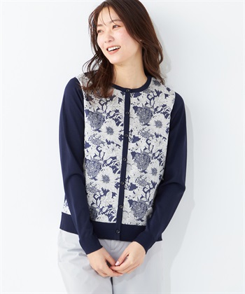 A/C DESIGN BY ALPHA CUBIC リバティプリントカーディガン_variationthumb_2