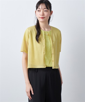 alice auaa アリスアウアア ②黒×ラメロングカーディガン alice auaa アリスアウアア ②黒×ラメロングカーディガン alice