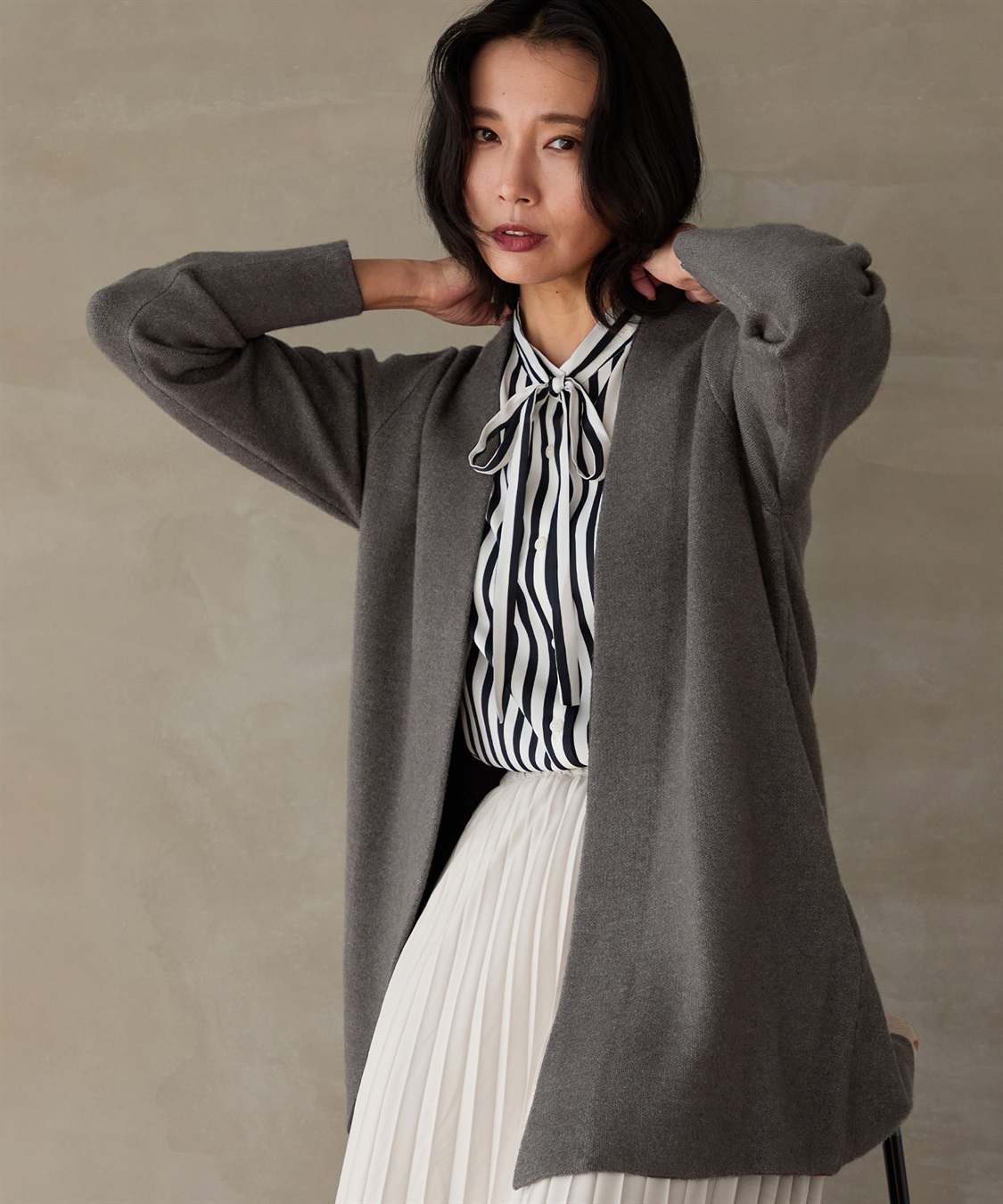 A/C DESIGN BY ALPHA CUBIC コーディガン_main