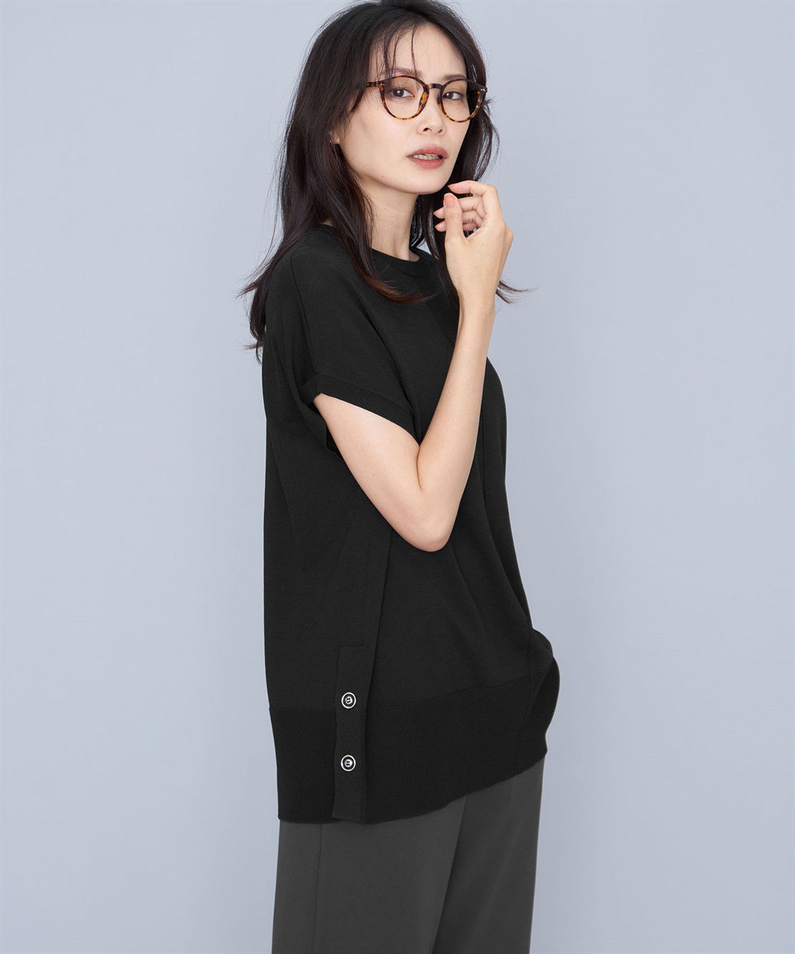 A/C DESIGN BY ALPHA CUBIC ニットベスト_variation_2