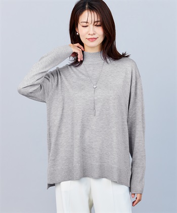 A/C DESIGN BY ALPHA CUBIC ハイネックニットプルオーバー_variationthumb_1