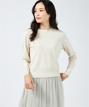 A/C DESIGN BY ALPHA CUBIC スパンコールニットプルオーバー_variationthumb_1