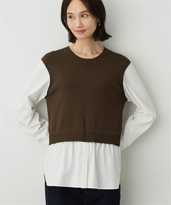 ドッキングチュニック(モカ-Ｍ)