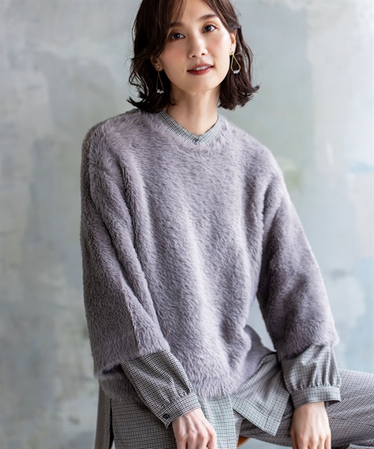 ファーニットプルオーバー