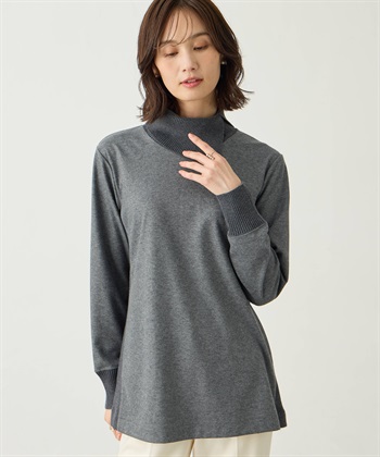 ドッキングニットプルオーバー(チャコールグレー-M)