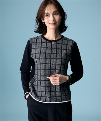 A/C DESIGN BY ALPHA CUBIC フロントジャガードプルオーバー_variationthumb_1