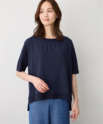 A/C DESIGN BY ALPHA CUBIC フロント切替ニットプルオーバー_variationthumb_2