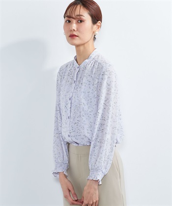 A/C DESIGN BY ALPHA CUBIC 花柄ブラウス_variationthumb_3