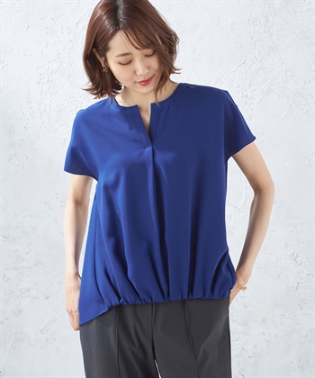 A/C DESIGN BY ALPHA CUBIC 【接触冷感】スキッパーブラウス_variationthumb_4