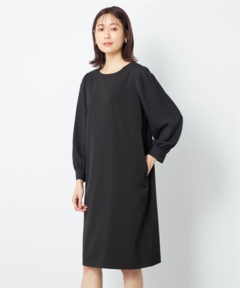 A/C DESIGN BY ALPHA CUBIC NOIE(R)/ノイエストライプスリーブワンピース_variationthumb_1