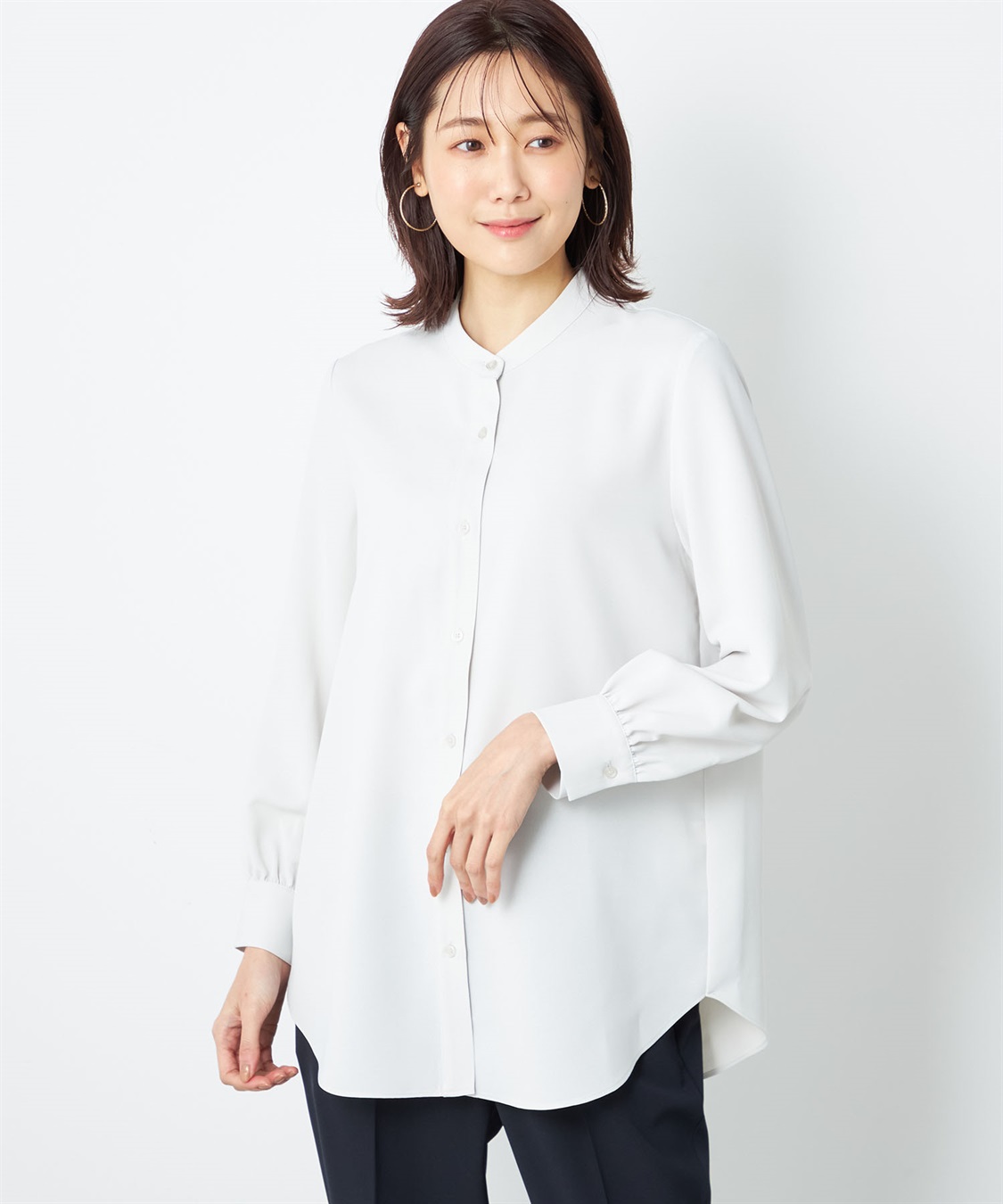 A/C DESIGN BY ALPHA CUBIC ロングシャツ_variation_1