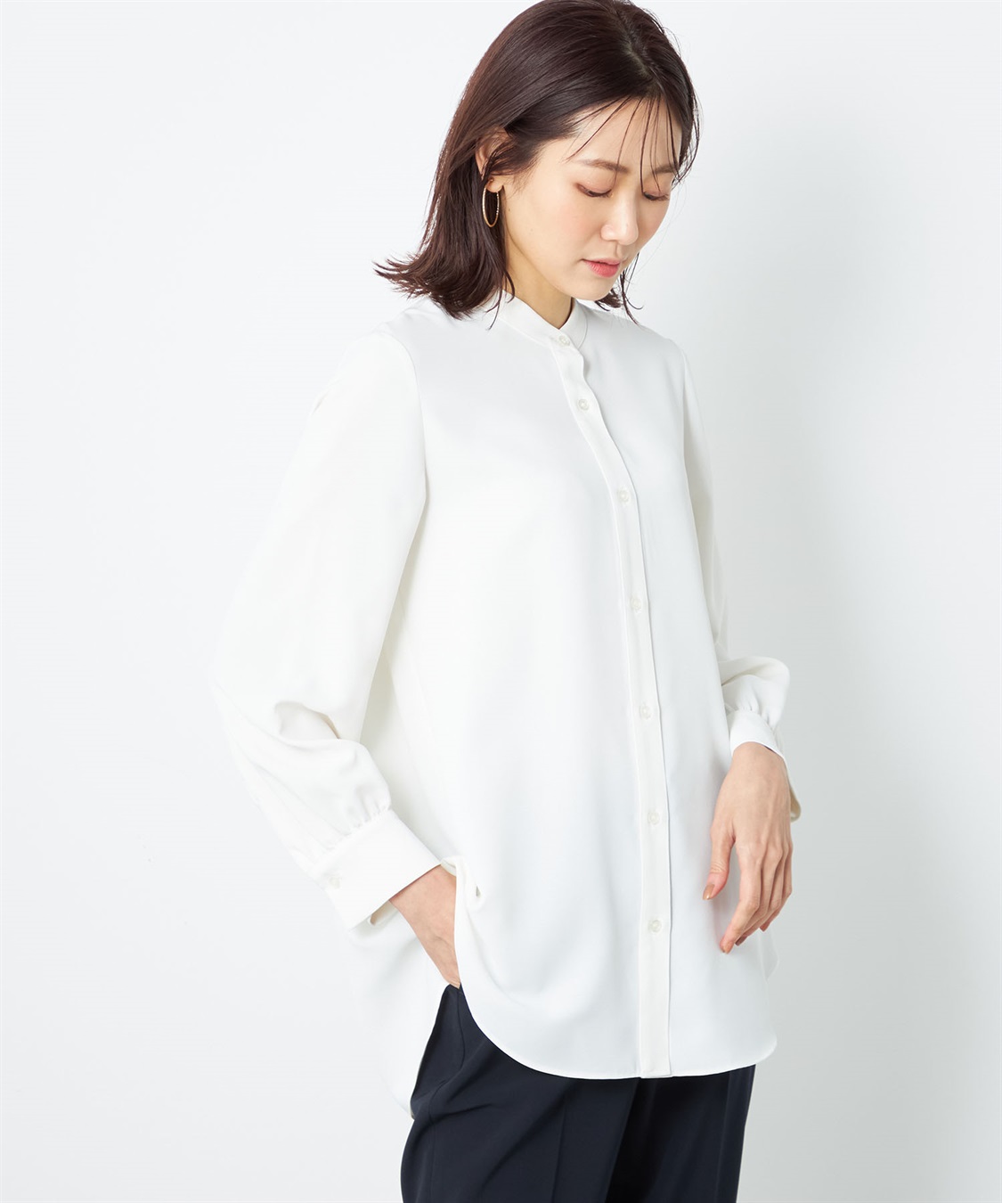 A/C DESIGN BY ALPHA CUBIC ロングシャツ_variation_2