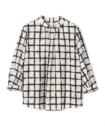 A/C DESIGN BY ALPHA CUBIC チェックブラウス_variationthumb_1