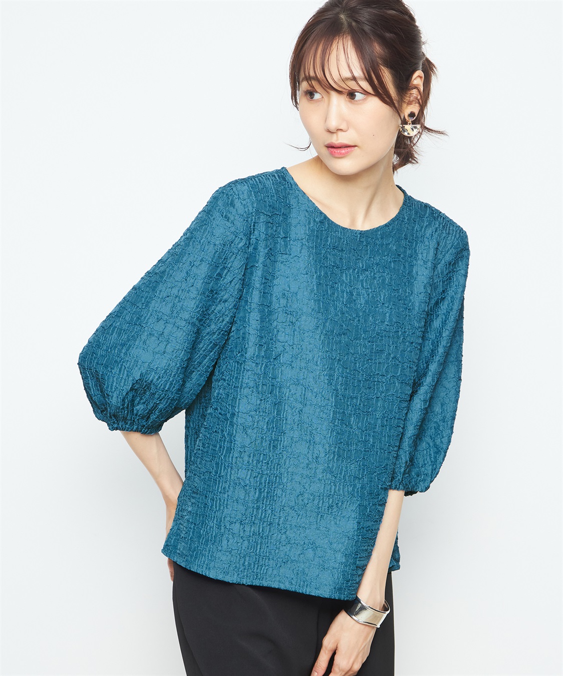 A/C DESIGN BY ALPHA CUBIC ジャガードプルオーバー_main