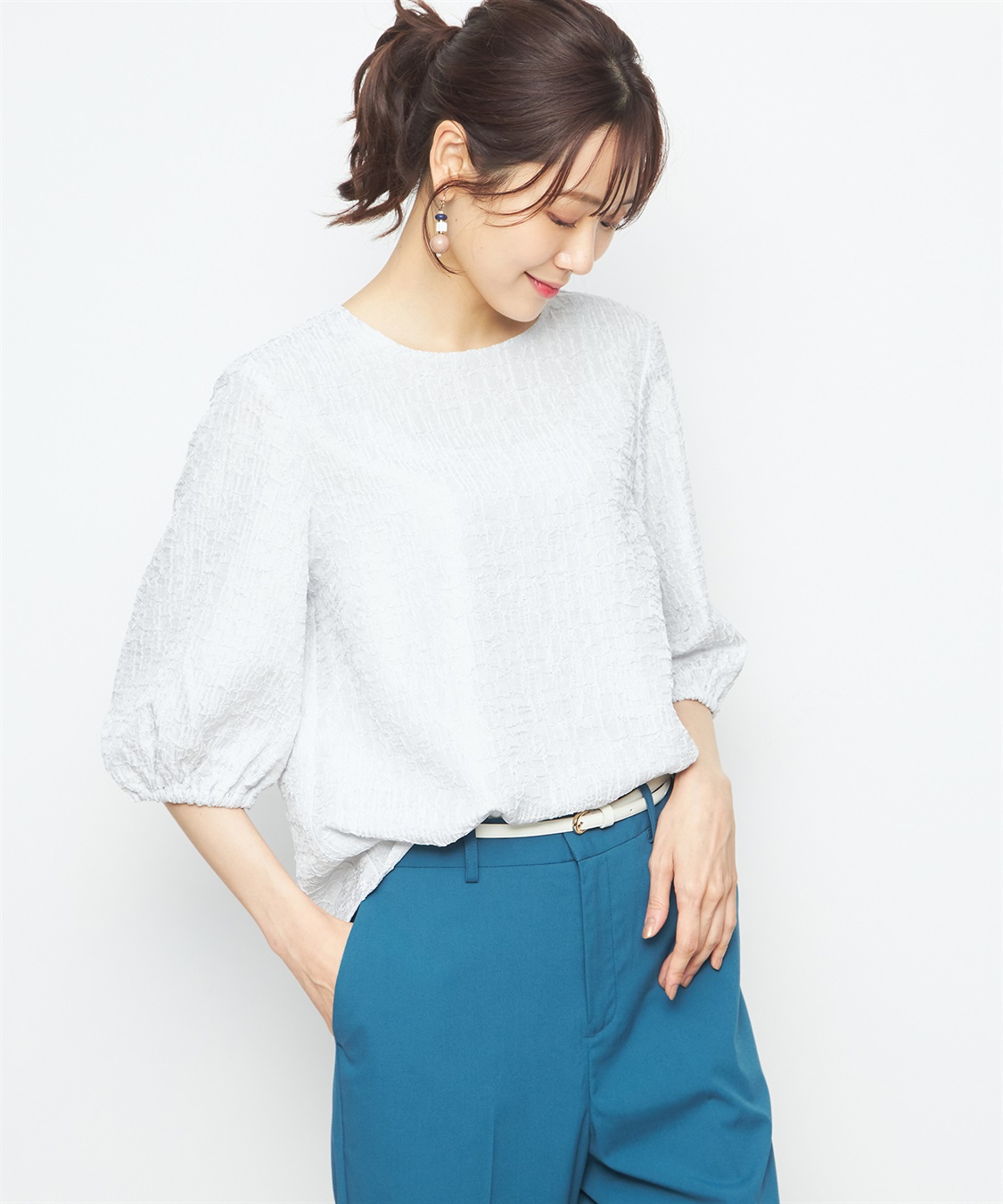 A/C DESIGN BY ALPHA CUBIC ジャガードプルオーバー_variation_1