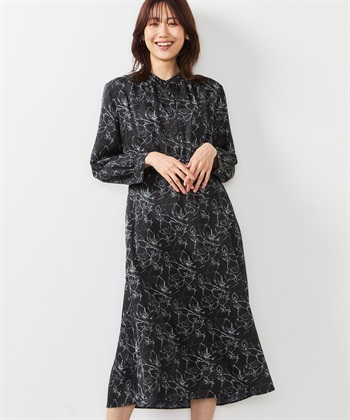 A/C DESIGN BY ALPHA CUBIC プリントワンピース_variationthumb_1