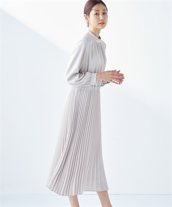 A/C DESIGN BY ALPHA CUBIC プリーツワンピース_variationthumb_1