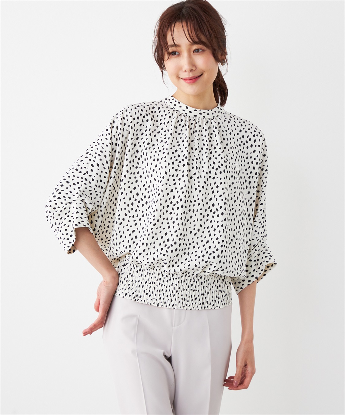 A/C DESIGN BY ALPHA CUBIC ドルマンブラウス_variation_2