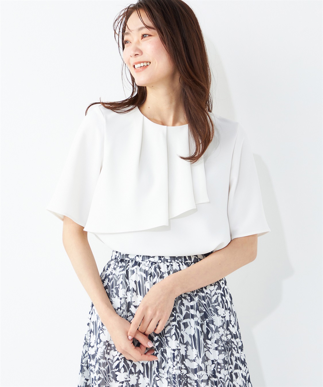 A/C DESIGN BY ALPHA CUBIC フリルブラウス_variation_2