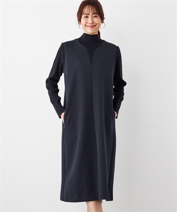 A/C DESIGN BY ALPHA CUBIC 【ウォッシャブル】ダンボールドッキングワンピース_variationthumb_2